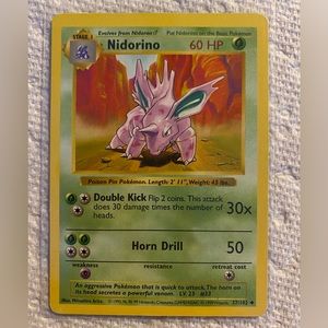 Original Shadowless Nidorino